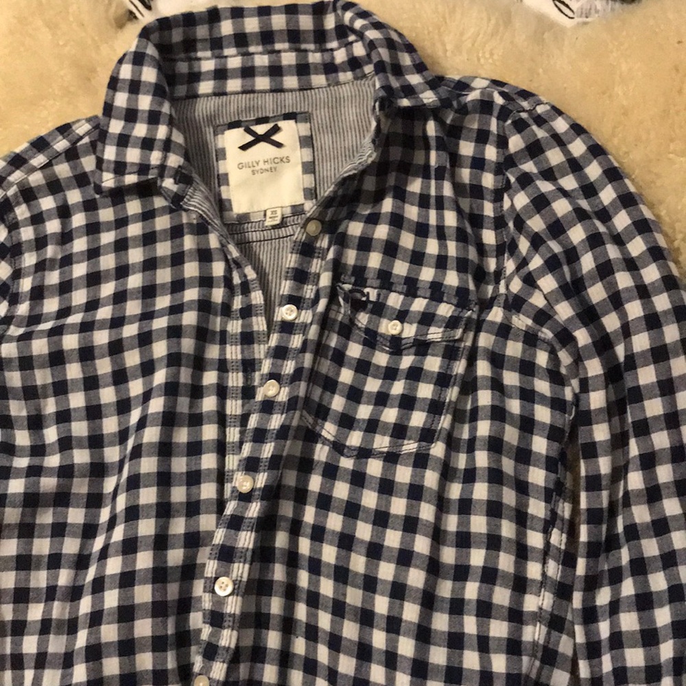 Plaid button up